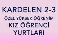 İstanbul Kadıköy Özel Kardelen 2-3 Kız Öğrenci Yurtları